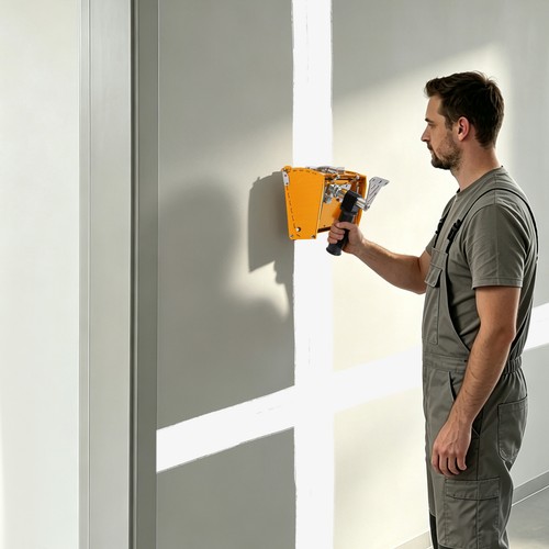 Inch drywall flat finishing - inch,